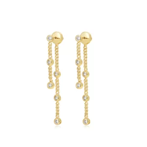 The Estelle Double Chain Studs